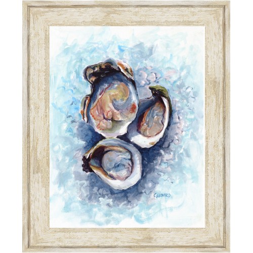 CL- OYSTERS ON CANVAS